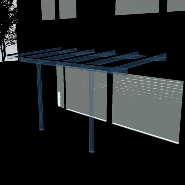 Terrassendach ohne Unterkonstruktion ID q2v5