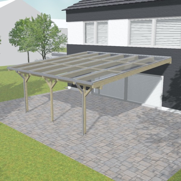 Terrassendach mit Unterkonstruktion ID 37dd