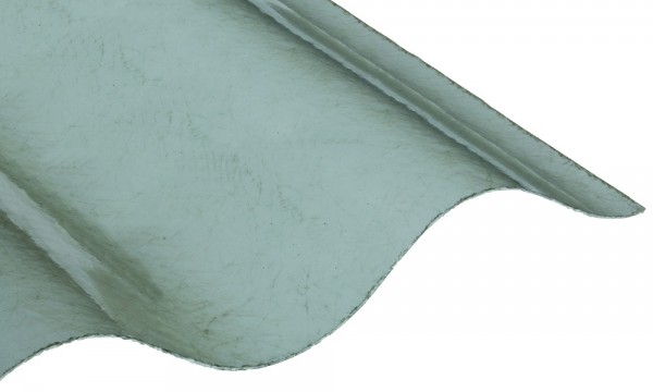 Polyester Wellplatte, Natur 1,0 mm, 130/30 Sinus P8