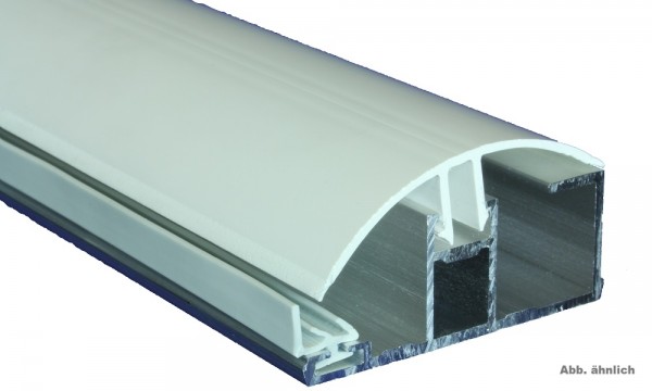 Randprofil, Alu/PVC, für 16 mm, Pressblank