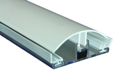 Alu/PVC Profil für 8 und 10 mm