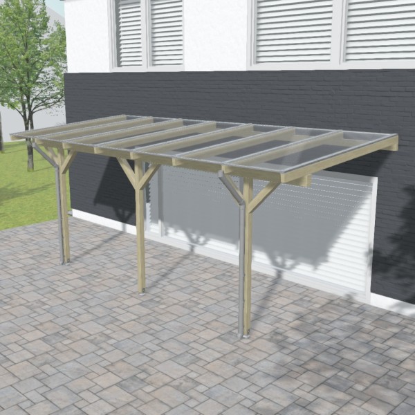 Terrassendach mit Unterkonstruktion ID ygpr