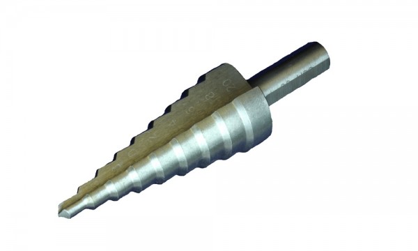 Stufenbohrer, HSS Stahl, 4 - 20 mm, Stufenhöhe ca. 4 mm