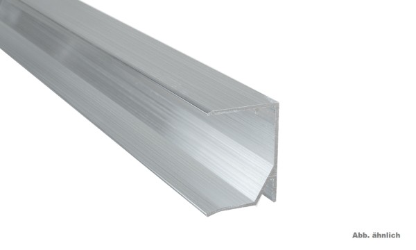 25 mm Pressblank Alu Abschlußprofil universal