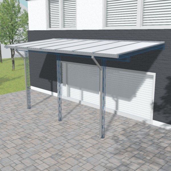 Terrassendach ohne Unterkonstruktion ID rv4z