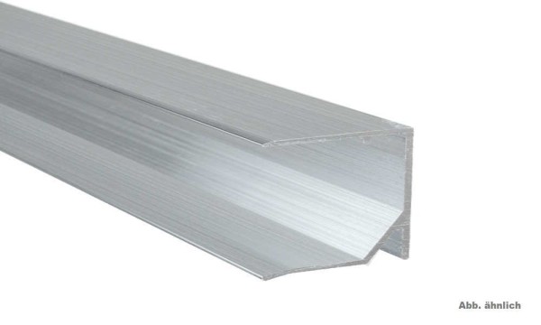 25 mm Pressblank Alu Abschlußprofil universal