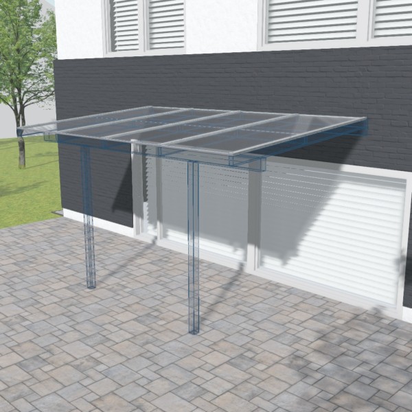 Terrassendach ohne Unterkonstruktion ID 6m22