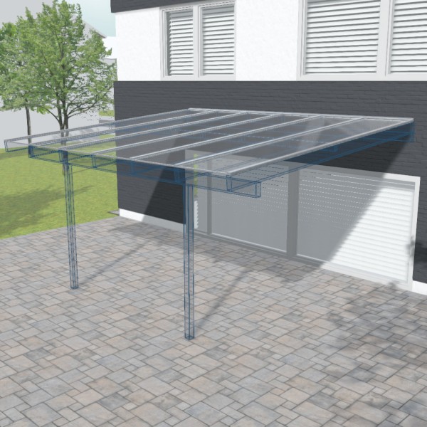 Terrassendach ohne Unterkonstruktion ID gy47