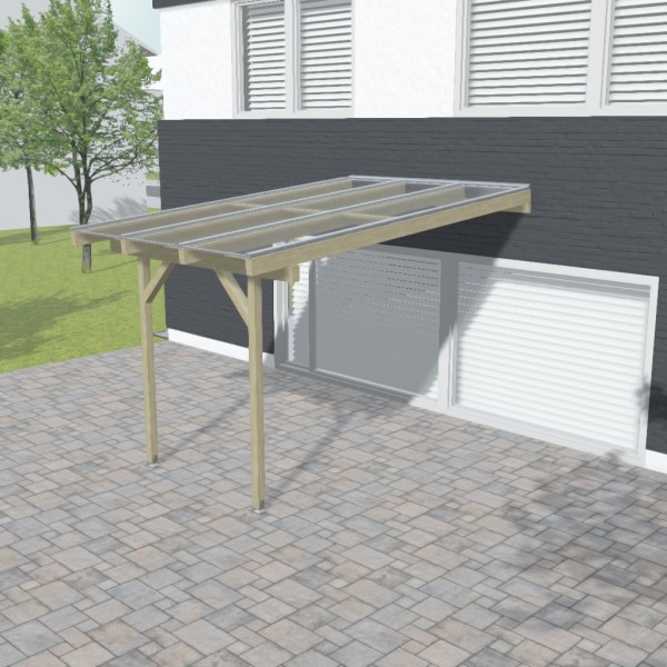 Terrassendach mit Unterkonstruktion ID jgv6
