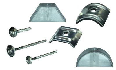 Montagematerial Wellplatten saemtliches Zubehoer