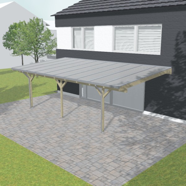 Terrassendach mit Unterkonstruktion ID pdd2
