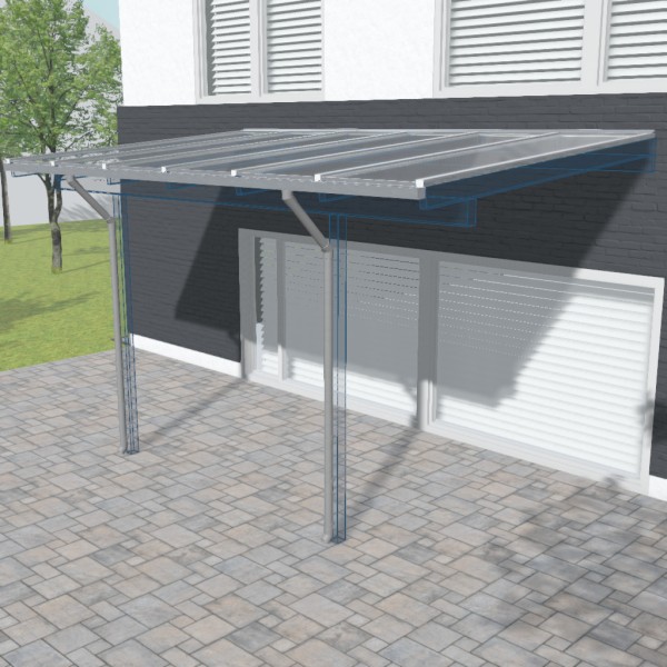 Terrassendach ohne Unterkonstruktion ID k6jvz