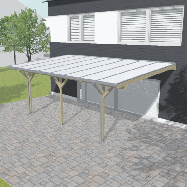 Terrassendach mit Unterkonstruktion ID qm85