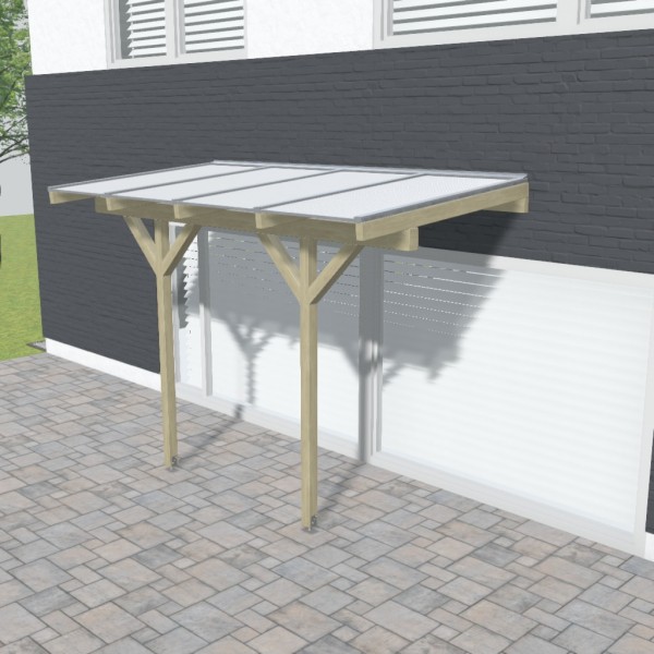 Terrassendach mit Unterkonstruktion ID r8b3