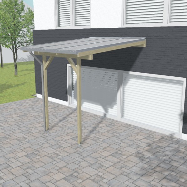 Terrassendach mit Unterkonstruktion ID j4m5m