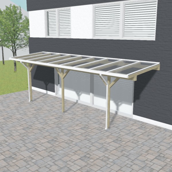 Terrassendach mit Unterkonstruktion ID 64kz