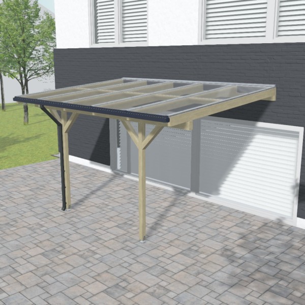 Terrassendach mit Unterkonstruktion ID xxzm