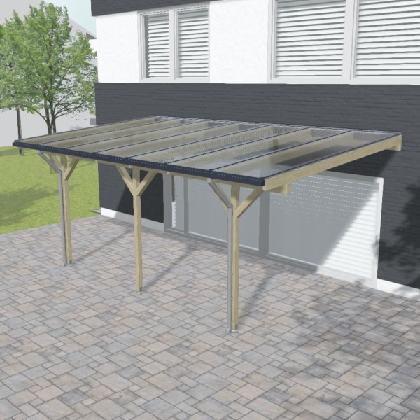 Terrassendach mit Unterkonstruktion ID knky