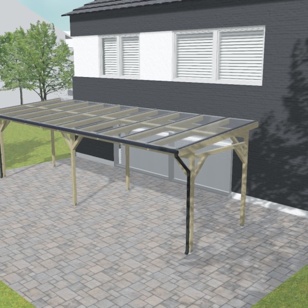 Terrassendach mit Unterkonstruktion ID dxkb