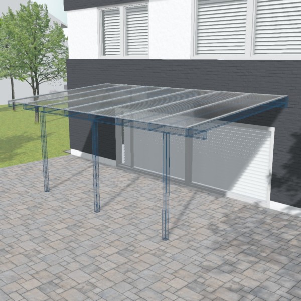 Terrassendach ohne Unterkonstruktion ID 3vxn