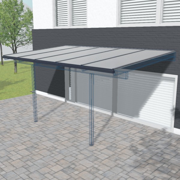 Terrassendach ohne Unterkonstruktion ID vvmw