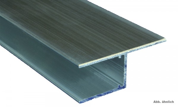 Aluminium U Profil Befestigungslasche längs (h), 16 mm, pressblank