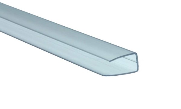 Abschlußprofil aus Polycarbonat, Klar 6 mm