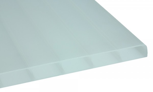 16 mm HIGHLUX® Acrylglas-Stegplatte 32 mm Stegabst., Sunstop Sky, Struktur 2-f., (Plexiglas-Rohm.)