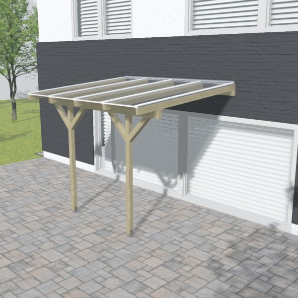Terrassendach mit Unterkonstruktion ID xrr7
