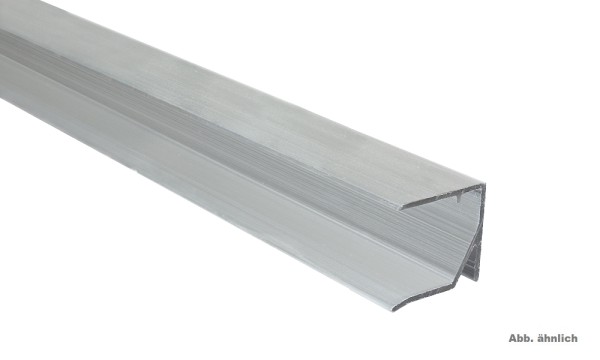 16 mm Pressblank Alu Abschlußprofil universal